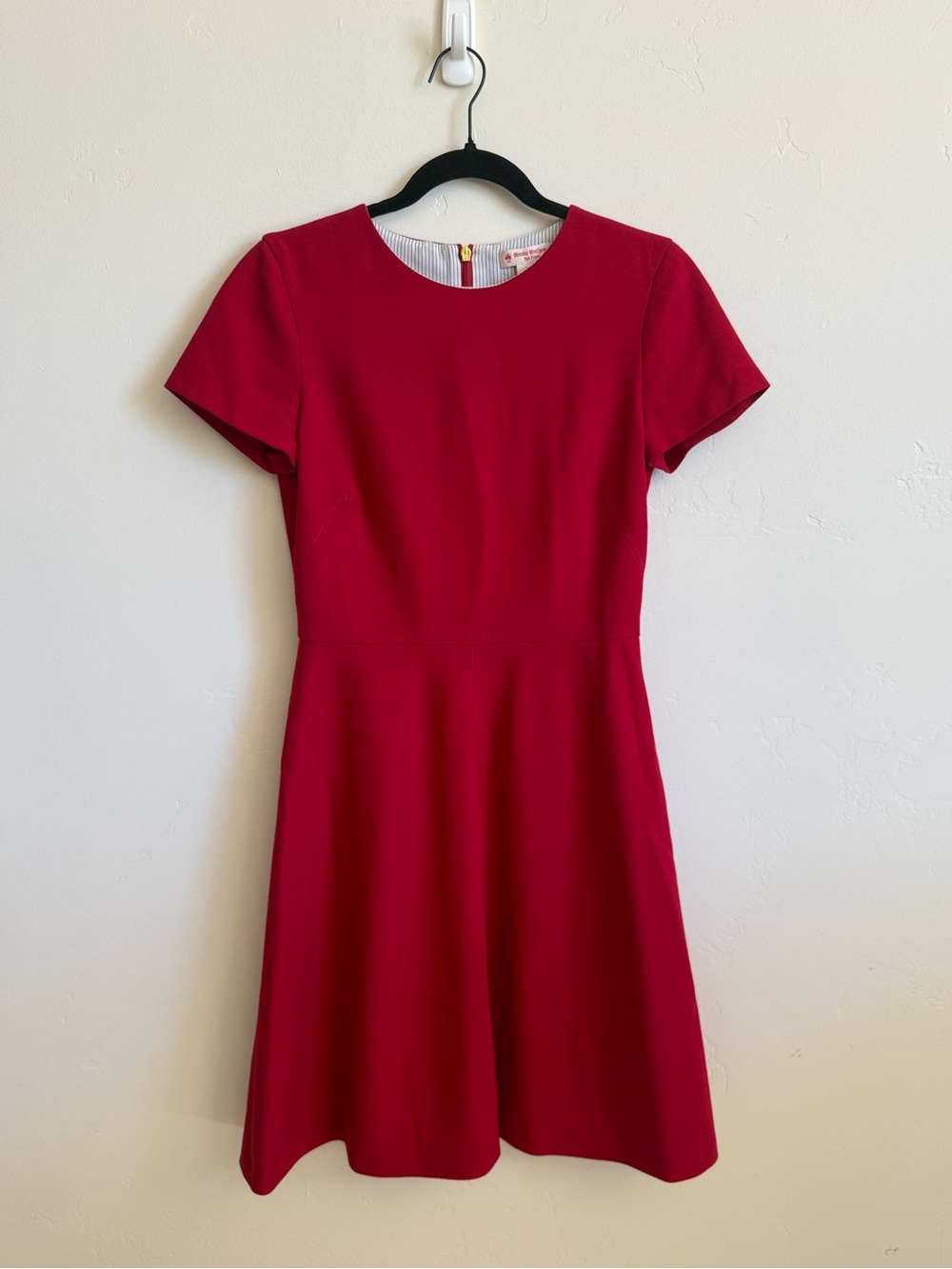 Brooks Brothers Red Fleece Red Fit & Flare Dress